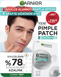 Garnier Pimple Patch Invisible Sivilce Akne Bandı 22'li