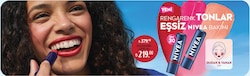 Nivea Lip Balm Bakımlı ve Renkli Dudak Balmı Pembe 4,8Gr Pink