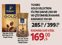 Tchibo Gold Selection Filtre Kahve 250 gr