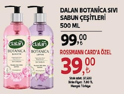 Dalan Botanica Sıvı Sabun 500 ml