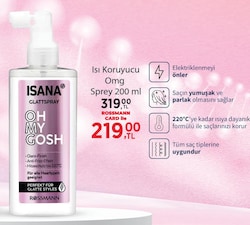 Isana Isı Koruyucu Sprey OMG 200 ml