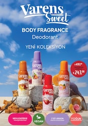 Ulric Varens Sweet Body Fragrance Deodorant Çeşitleri/Adet 