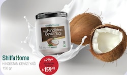 Shiffa Home Katı Hindistan Cevizi Yağı 150 gr
