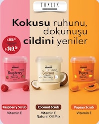 Thalia Papaya Kokulu 300 gr Vücut Peelingi