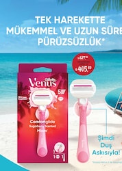 Gillette Venus ComfortGlide Sugarberry Miami Kadın 5 Bıçaklı Tıraş Bıçağı