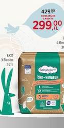 Babydream Eko 3 Numara Midi 32'li Bebek Bezi