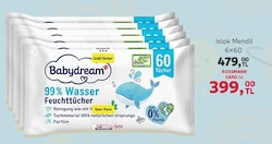 Babydream Islak Mendil 6x60 