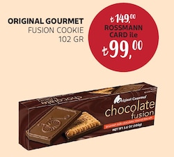 Original Gourmet Fusion Sütlü Çikolatalı Bisküvi 102 gr