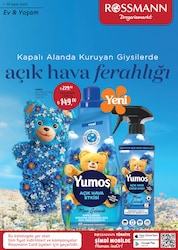 Yumoş Açık Hava Etkisi Konsantre Yumuşatıcı 60 Yıkama 1.440 lt
