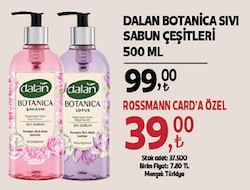 Dalan Botanica Sıvı Sabun 500 ml