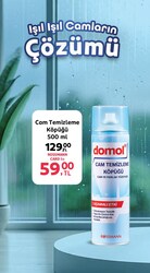 Domol Top Cleaner 500 ml Parlak Yüzey ve Cam Temizleme Köpüğü