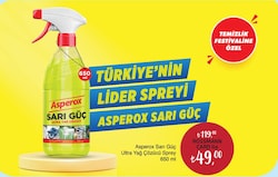 Asperox Sarı Güç Ultra Yağ Çözücü 650 ml