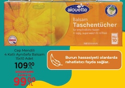 Alouette Kağıt Mendil Aynısefa Çiçeği ve Aloe Veralı 150 adet