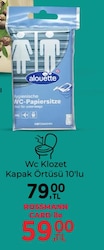 Alouette Klozet Kapak Örtusu 10'lu