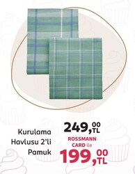 Ideenwelt Kurulama Havlusu Pamuk 2'li
