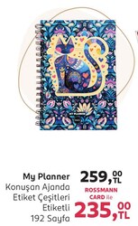 My Planner Konuşan Ajanda Etiket Çeşitleri Etiketli 192 Sayfa