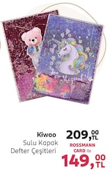 Kiwoo Sulu Kapak Defter Çeşitleri