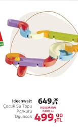 Ideenwelt Çocuk Su Topu Parkuru Oyuncak 