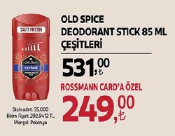 Old Spice Deodorant Stick 85 ml Çeşitleri