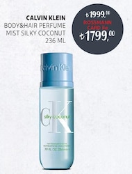 Calvin Klein Body&Hair Perfume Mist Silky Coconut 236 ml