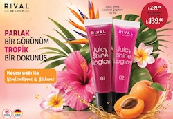 Juicy Shine Lipgloss Çeşitleri 16 ml