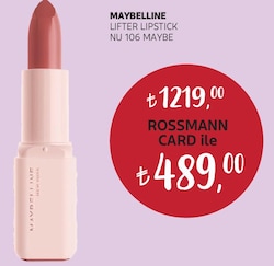 Maybelline Lifter Lipstick Nu 106 Maybe
