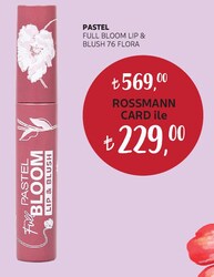 Pastel Full Bloom Lip&Blush 76 Flora