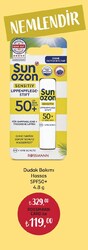 Sun Ozon Dudak Bakımı Hassas SPF50+4.8 g
