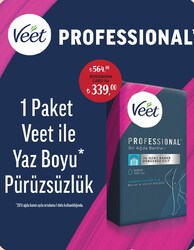 Veet Professional Sir Ağda Bantları/Adet