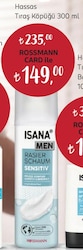 Isana Hassas Tıraş Köpüğü 300 ml