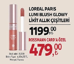 Loreal Paris Lumi Blush Glowy Likit Allık Çeşitleri