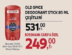 Old Spice Deodorant Stick 85 ml Çeşitleri