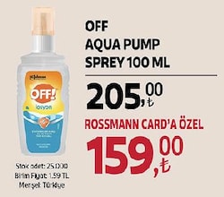 Off Aqua Pump Sprey 100 ml