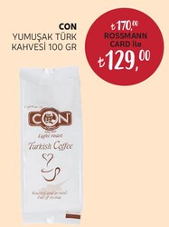 Con Yumuşak Türk Kahvesi 100 gr