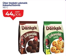 Ülker Dankek Lokmalık Kakaolu/Üzümlü 160 g 