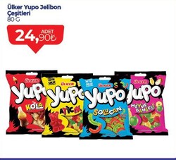 Ülker Yupo Jelibon Çeşitleri 80 g