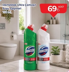 Domestos Ultra Çamaşır Suyu Çeşitleri 750 ml