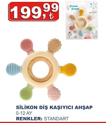 Silikon Diş Kaşıyıcı Ahşap
