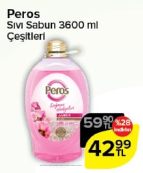 Peros Sıvı Sabun Çeşitleri 3600 ml
