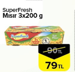 Superfresh Mısır 3x200 gr