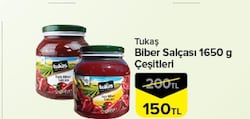 Tukaş Biber Salçası Çeşitleri 1650 g