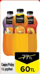 Cappy Pulpy Çeşitleri 1 lt