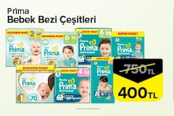 Prima Bebek Bezi Çeşitleri