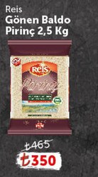 Reis Gönen Baldo Pirinç 2,5 kg