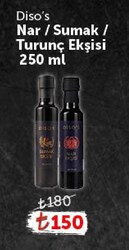 Diso's Nar/Sumak/Turunç Ekşisi 250 ml