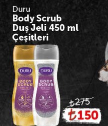 Duru Body Scrub Duş Jeli Çeşitleri 450 ml