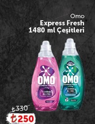 Omo Express Fresh Çeşitleri 1480 ml