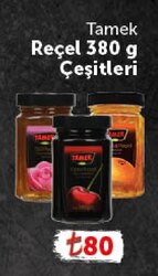 Tamek Reçel Çeşitleri 380 g