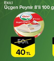 Ekici Üçgen Peynir 82li 100 g