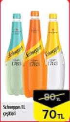 Schweppes Çeşitleri 1 l